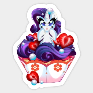 PonyCake Rarity Sticker